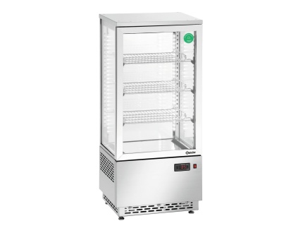 Vitrine réfrig. Mini 78L, inox A2CH